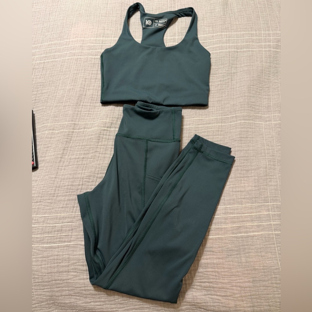 Tentree InMotion Longline Active Bra and Leggings Set